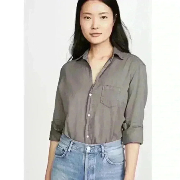 FRANK & EILEEN teelab Button Down - Picture 2 of 10